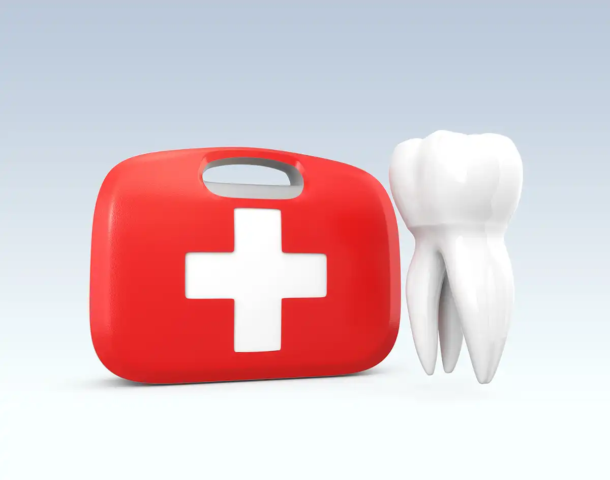 Emergency dental care.