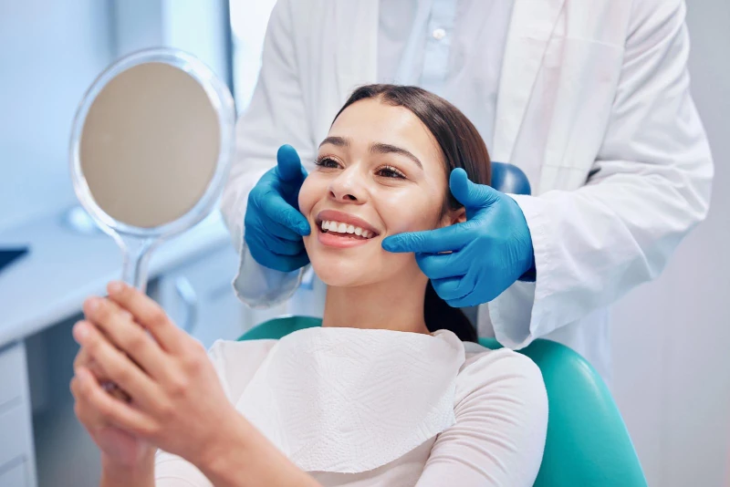 Full-mouth dental implant aftercare